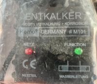 Wasserentkalker Entkalker Kemo M101 mit Netzteil neu Bayern - Altdorf Vorschau