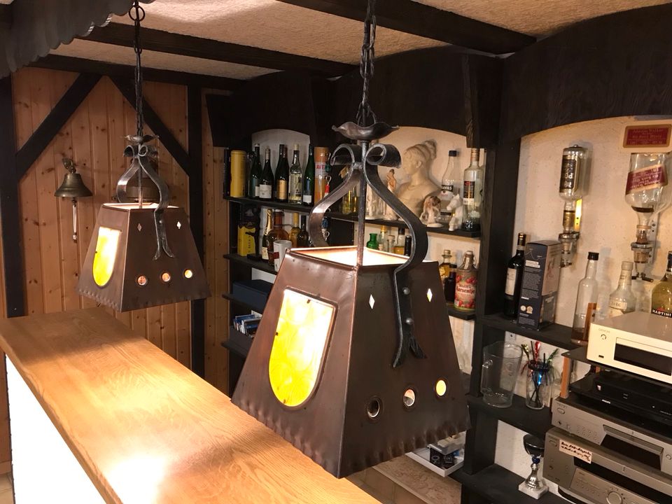 Lampe Kellerbar geschmiedete Leuchte Jagtzimmer in Hildesheim