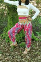 Haremshose Yogahose Hippiehose Sommerhose mit Blumenmuster/Neu Düsseldorf - Unterbach Vorschau