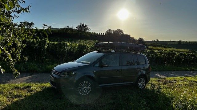 VW Touran 1,6 TDI CUP DSG mit Wildschaden in Freiburg im Breisgau