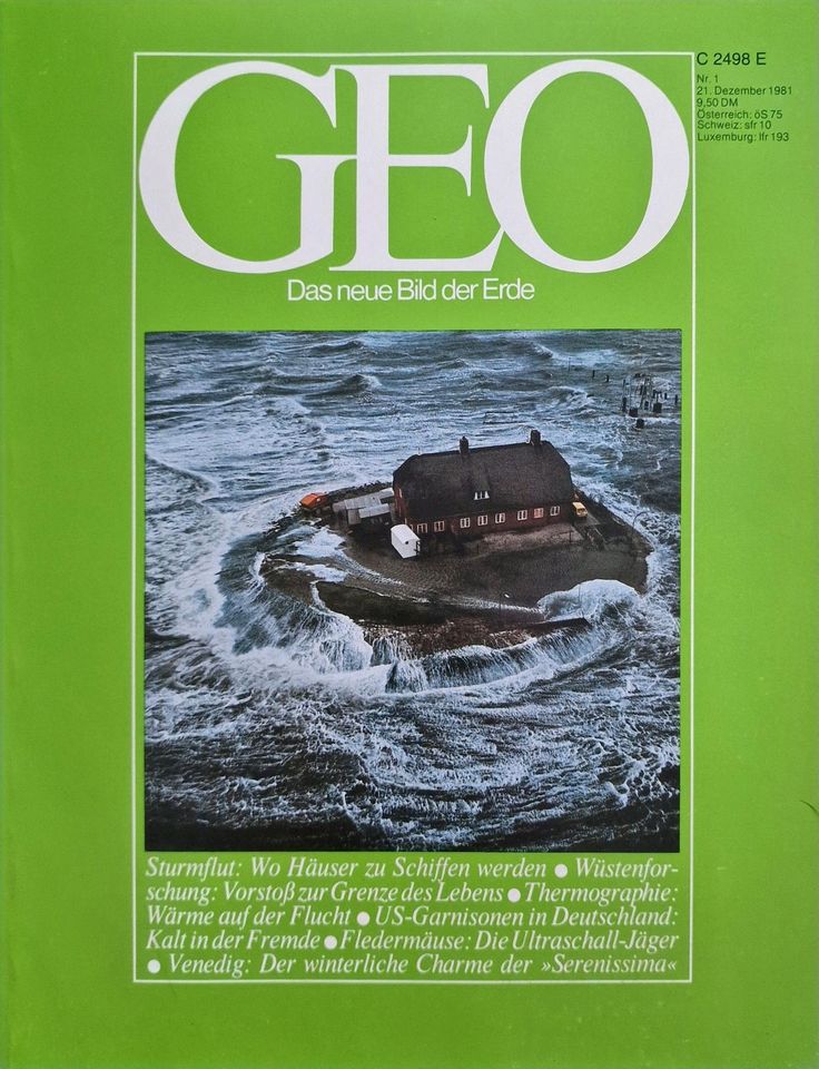 Magazin GEO  Jahr 1981 / Dez sind 2 Ausgaben Hefte / Bücher in Berlin