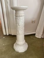 Säule Keramik Porzellan weiß 70 cm Wandsbek - Hamburg Wellingsbüttel Vorschau