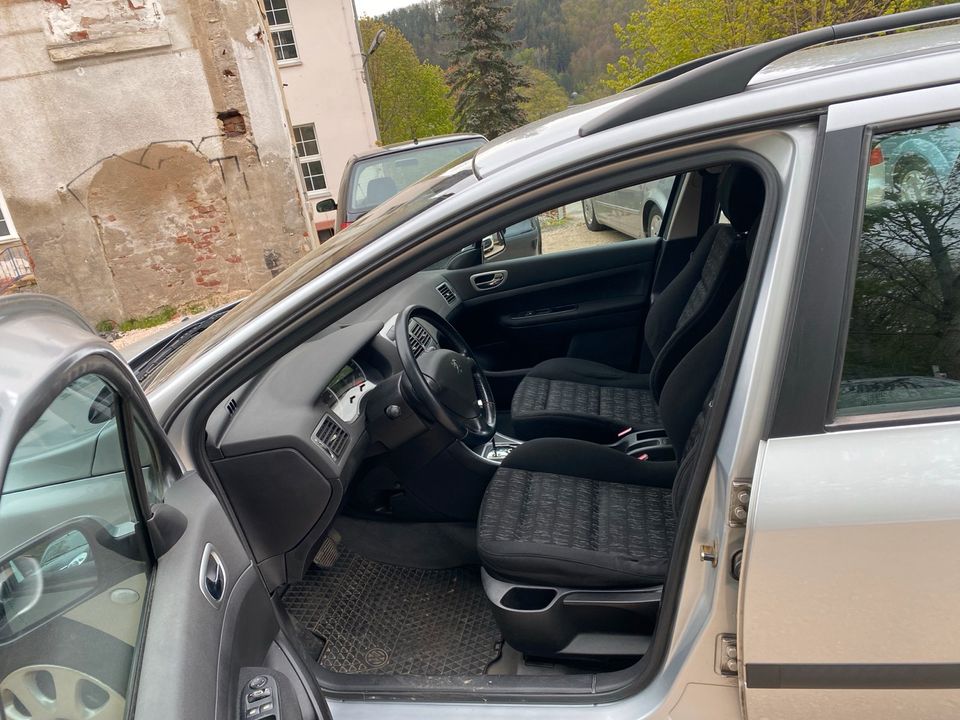Peugeot 307 Kombi Automatik 1.6 109 PS 1 Hand Tüv neu in Schwarzenberg (Erzgebirge)