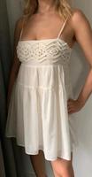 Cremefarbenes Sommer Minikleid Zara, Boho Babydoll, M 38 Sachsen-Anhalt - Kabelsketal Vorschau