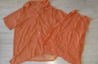 40 w neu 2 teile Bluse Top orange Urlaub Muttertag Shirt Unstruttal - Reiser Vorschau