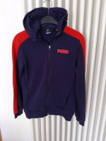 Puma Sweatjacke Gr. 164Trainingsjacke in Marine, rot abgesetzt au Bayern - Amberg Vorschau