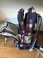 Satch Rucksack Schultasche lila blau kariert Berry Carry Hessen - Sulzbach Vorschau