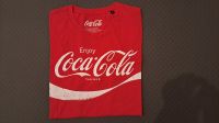 T-Shirt Enjoy Coca-Cola Coke rot Marken-Logo Welle Größe M Coke Nordrhein-Westfalen - Herne Vorschau