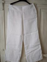 Leinenhose H&M Culotte Marlene Weiß Gr. 38 super zustand Bochum - Bochum-Wattenscheid Vorschau