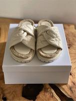 DIOR Sandale DTWIST MULE Cannage Lammleder weiß beige Gr. 41,5 München - Schwanthalerhöhe Vorschau