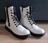 Dockers Stiefel Gr.40 weiß Bayern - Kösching Vorschau