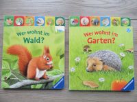 2 Pappbilderbücher Wer wohnt im Garten? Wer wohnt im Wald? Bayern - Aicha vorm Wald Vorschau