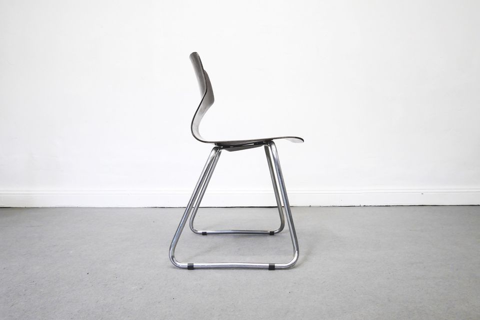1/55 Designklassiker Flötotto Stühle Chairs PagHolz Set Café Loft in Berlin