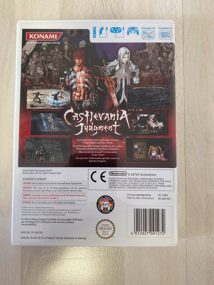 Castlevania Judgment Wii Spiel in Darmstadt