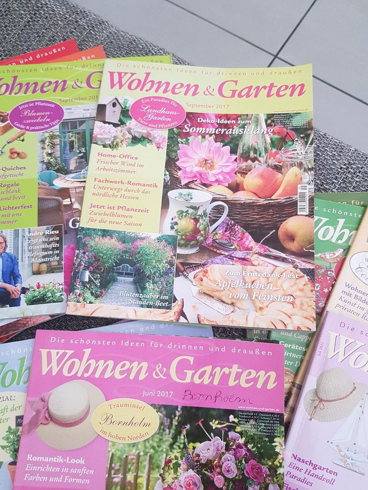 13 tolle Zeitschriften Wohnen und Garten in Bottrop