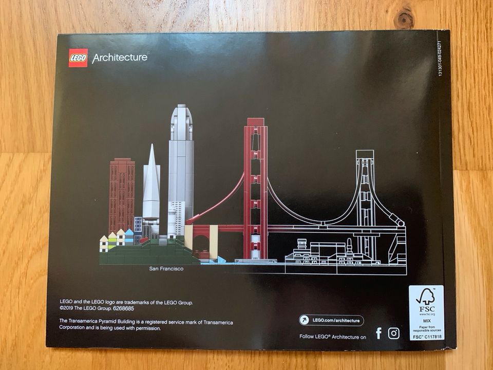 Lego 21043 San Francisco Bauanleitung in Dietzenbach