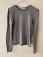 Zara Oberteil Cropped Shirt Grau Used Look Saarland - Blieskastel Vorschau