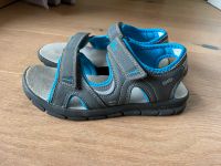 Sandalen Größe 35 blau grau - selten getragen Bremen - Schwachhausen Vorschau