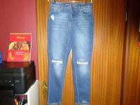 H&M DIVIDED Jeans Destroyed-Jeans blau - Gr. 36 Dithmarschen - Heide Vorschau