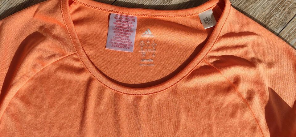 NEU ADIDAS Climate Shirt Gr S 36 38 orange Sport in Wiesbaden