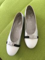 Ballerina „Jenny by ara“ - silber/weiß - Gr. 40/6,5 Nordrhein-Westfalen - Solingen Vorschau