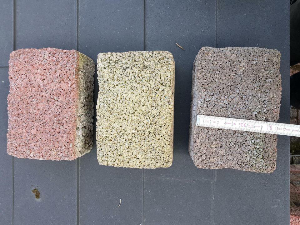 Tränen-Ökopflastersteine gute 80m² "Herbst" (rot,braun, beige) in Erfurt