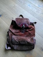 Brauner Vintage Rucksack Lederrucksack München - Trudering-Riem Vorschau