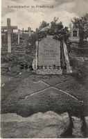 AK Soldatenfriedhof im Priesterwald Bois-le-Prêtre Frankreich1915 Baden-Württemberg - Stutzenklinge Vorschau