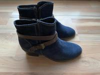 TAMARIS Stiefeletten Wildleder blau, Gr. 38 - Lederinnensohle Baden-Württemberg - Mühlacker Vorschau