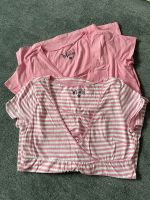 2 Umstands-Shirts rosa weiß Größe 38 Hessen - Espenau Vorschau
