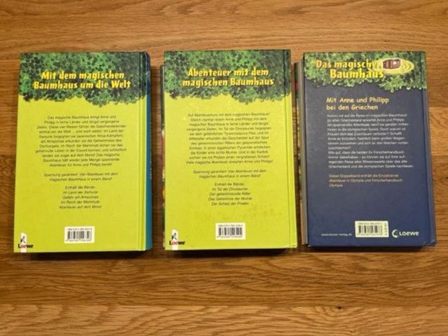 3 Bücher aus der Kinderbuchreihe "Das magische Baumhaus" in Meerbusch