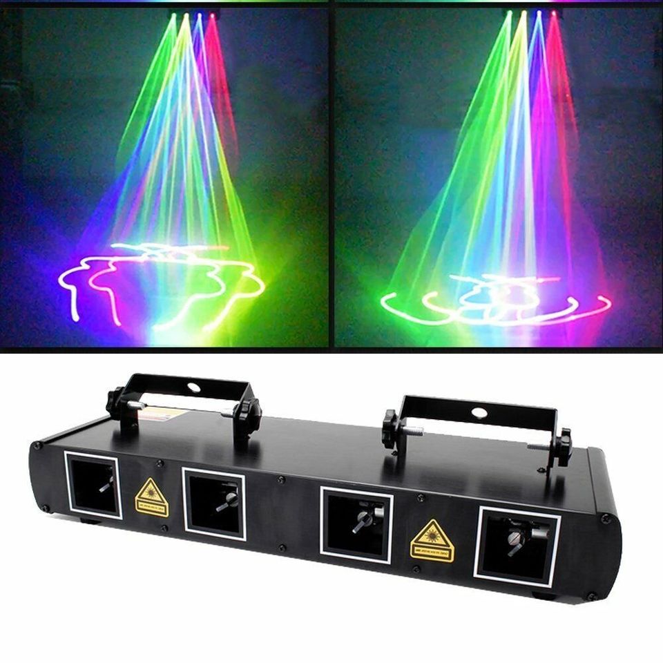 Laser LED Projektor RGB DMX Beam DJ Disco Party Bühnentlicht in Ingolstadt