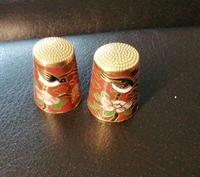 2 Fingerhüte Cloisonné "Fingerfahnen" Hessen - Herborn Vorschau