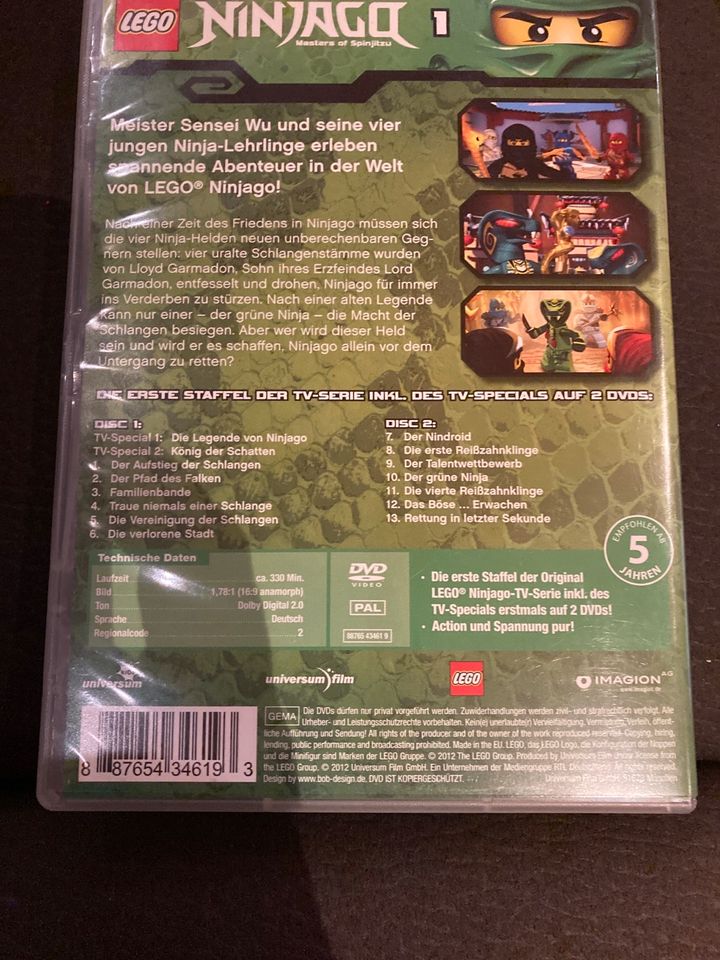 Lego Ninjago 1 DVD in Waldthurn