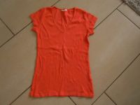 orangenes T-Shirt Gr.128 (7) Sachsen - Groitzsch Vorschau