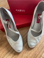 Paoul Standard Tanz Schuhe 36,5 weiß 5 cm Absatz Nordrhein-Westfalen - Velbert Vorschau