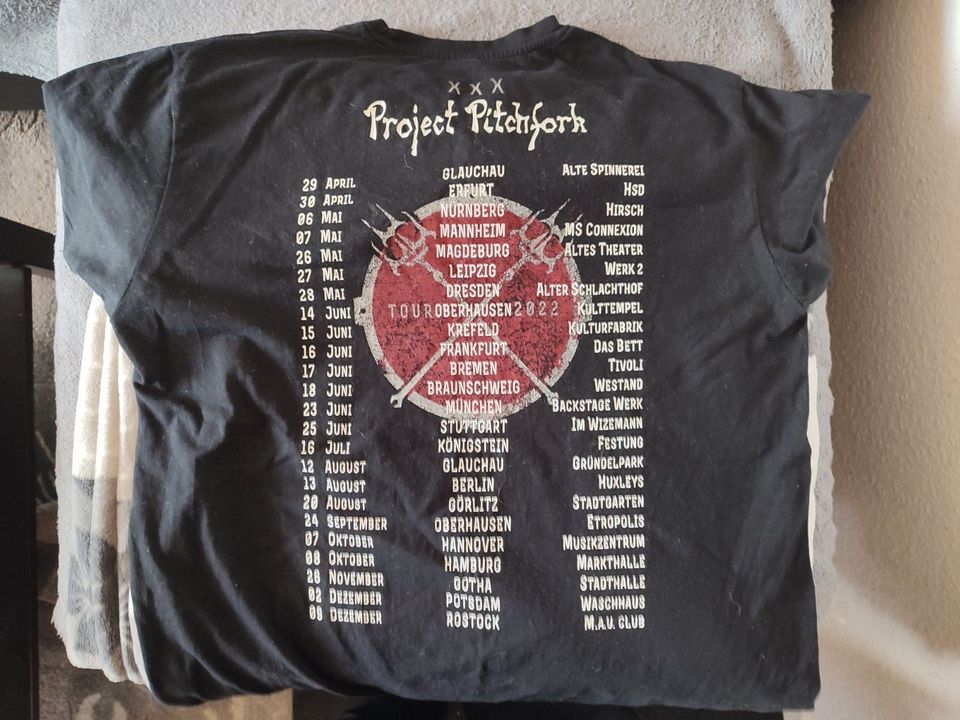 Project Pitchfork Tour Shirt 2022 + 7 Alben + rare VHS in Berlin
