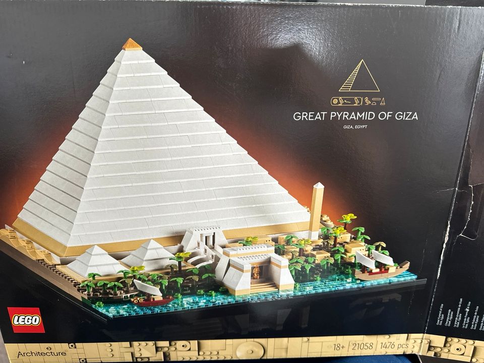 Lego 21058 Architecture Pyramid of Giza Große Pyramide DOPPELPACK in Rellingen