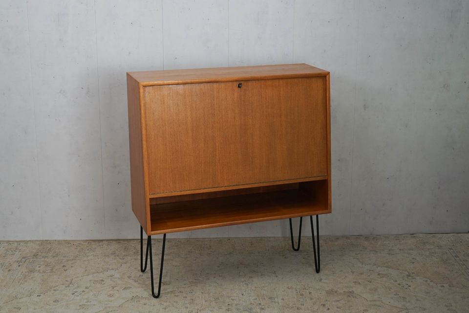 Teak Regal Schrank Vintage 60er Mid Century Retro in Hamburg