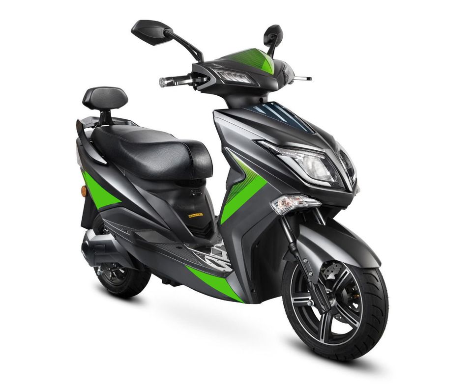 Elektroroller 45 km/h 50ccm E-Fighter grau-grün Roller Elektrisch in Hessen  - Lindenfels | Motorroller & Scooter gebraucht | eBay Kleinanzeigen ist  jetzt Kleinanzeigen