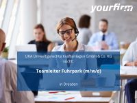 Teamleiter Fuhrpark (m/w/d) | Dresden Dresden - Innere Altstadt Vorschau
