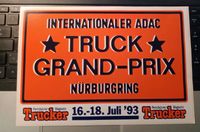 TRUCK GRAND-PRIX /  24 x 16,5 cm Aufkleber Sticker Lkw Fans Niedersachsen - Scheden Vorschau