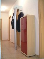 Garderobe, Metall + Glasablage mit 4 Bügeln Baden-Württemberg - Aidlingen Vorschau