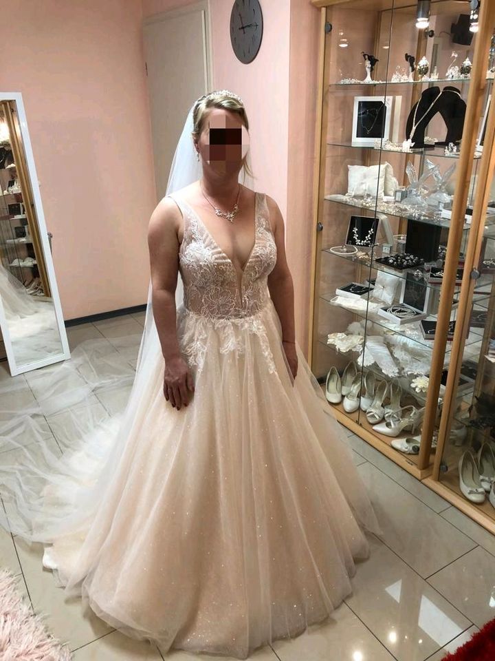 Brautkleid 1380.1 nude Gr. 40 Anna Sposa in Baden-Württemberg - Pfedelbach  | eBay Kleinanzeigen ist jetzt Kleinanzeigen