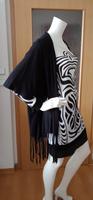 Weste Poncho Überwurf mit Fransen Gr. 38 * Gina Benotti Brandenburg - Bernau Vorschau