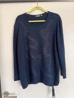 Pullover von RABE in blau mit schönem Strassdekor, Größe 48 Saarland - Nalbach Vorschau