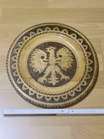 Dekoration Holzteller mit Adler DDR Antik gem. Foto Sachsen-Anhalt - Kemberg Vorschau