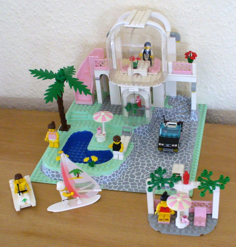 Lego Paradisa Konvolut aus 6416 von 1989 mit 3-D-Platte in Essen