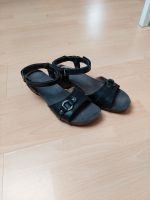 Softclox Sandalen 42 Leder Schwarz Holz Bayern - Kaufering Vorschau