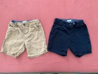 Hosen-Set kurz, blau/beige, Größe 80 Stuttgart - Vaihingen Vorschau